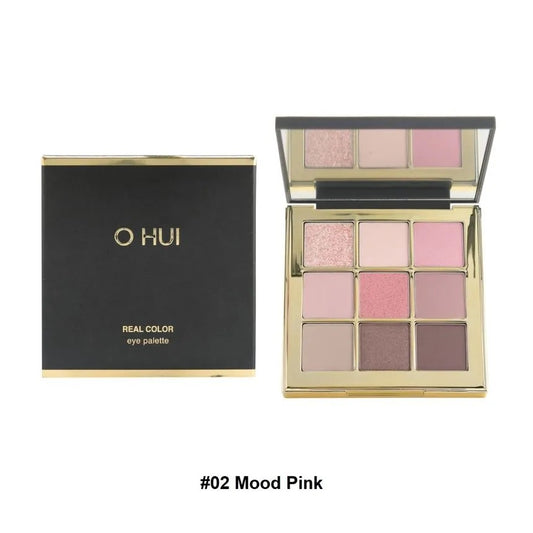 O HUI - Real Color Eyeshadow Palette 5.4g (0.6g*9)