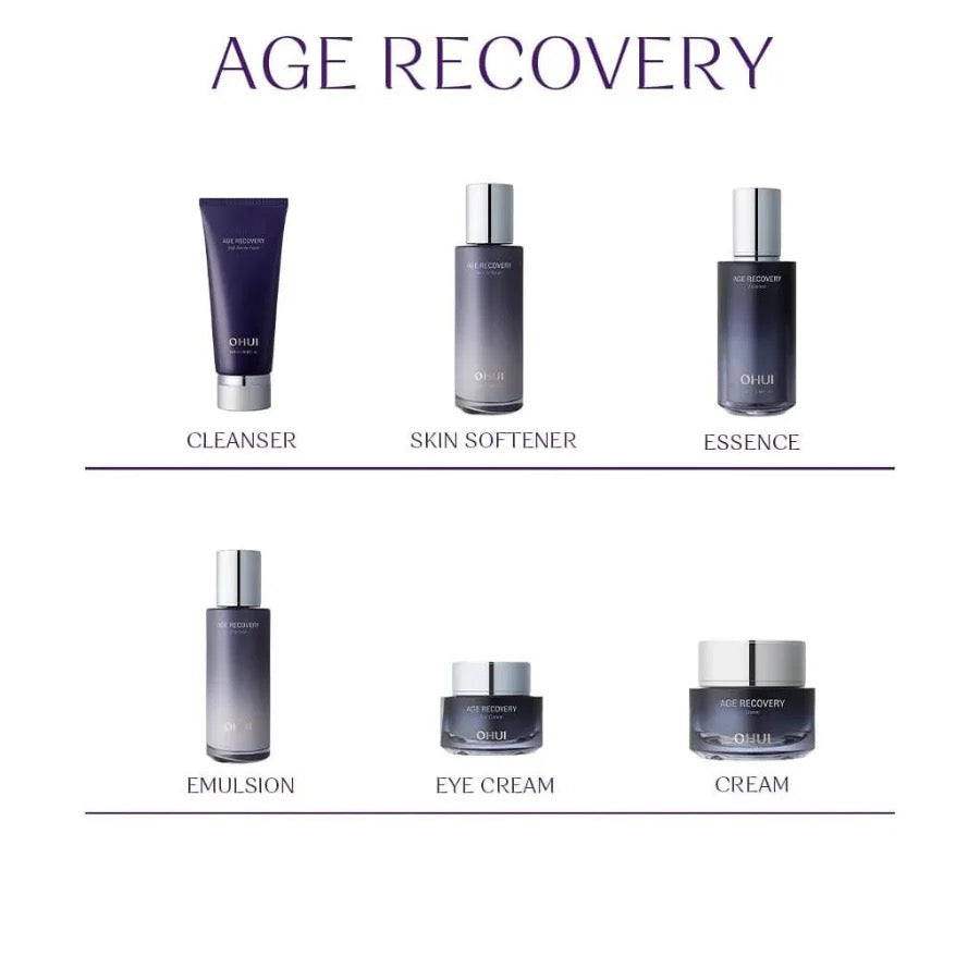 OHUI - Age Recovery Special 3X Alpha Collagen Set, 8 items