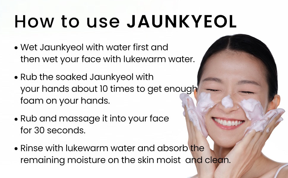 JAUNKYEOL - Oriental Heritage Essence Pack Natural Herbal No Artificial Clean Facial Pore Moisturizing Hydrating Soap Bar 100g