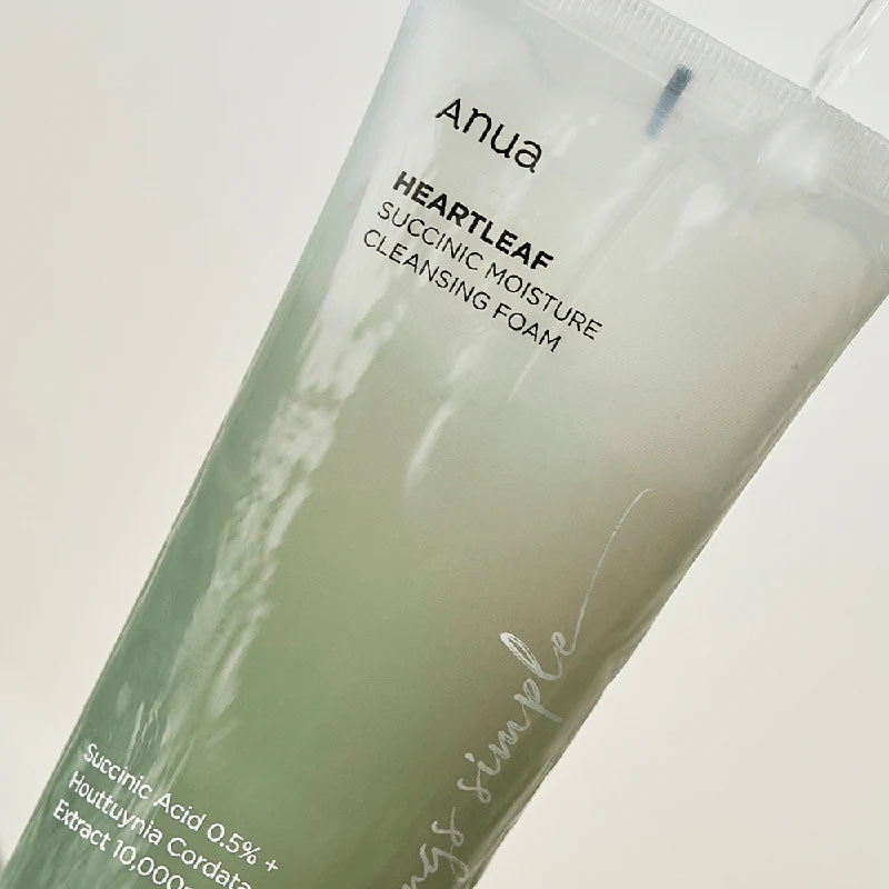 Anua- Heartleaf Succinic Moisture Cleansing Foam - 150ml