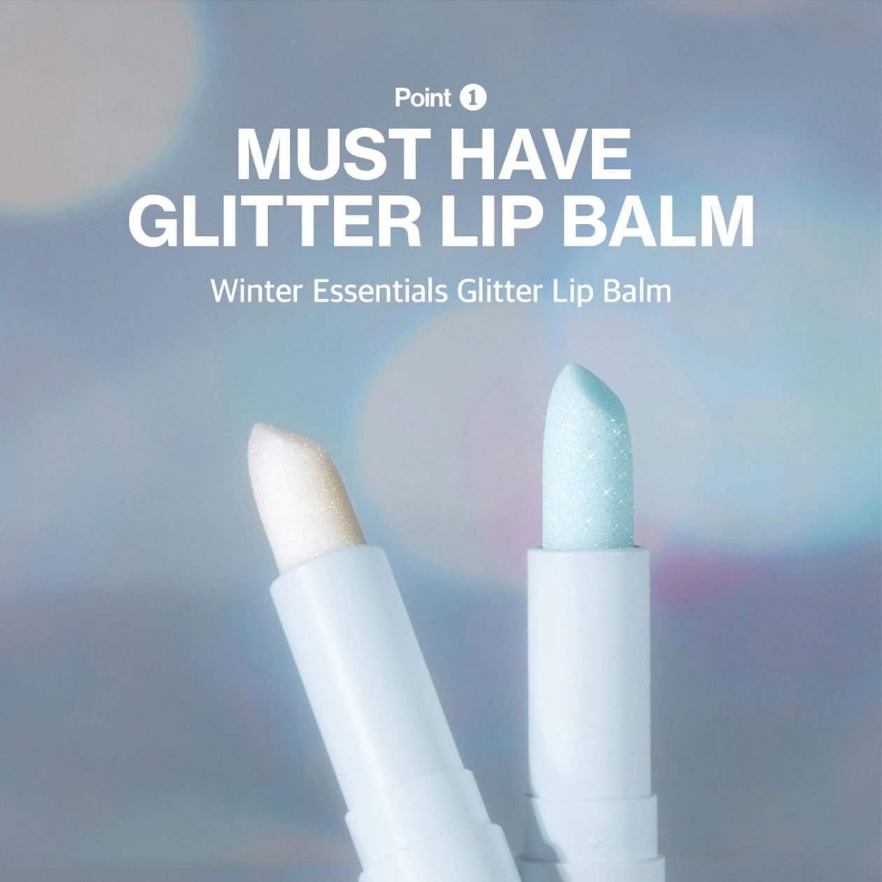 UNLEASHIA - Glacier Vegan Lip Balm - N°1 Snow Frost