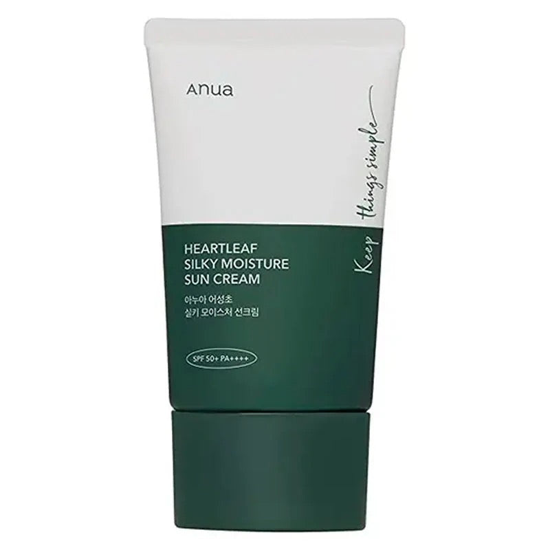 Anua - Heartleaf Silky Moisture Sun Cream - 50ml