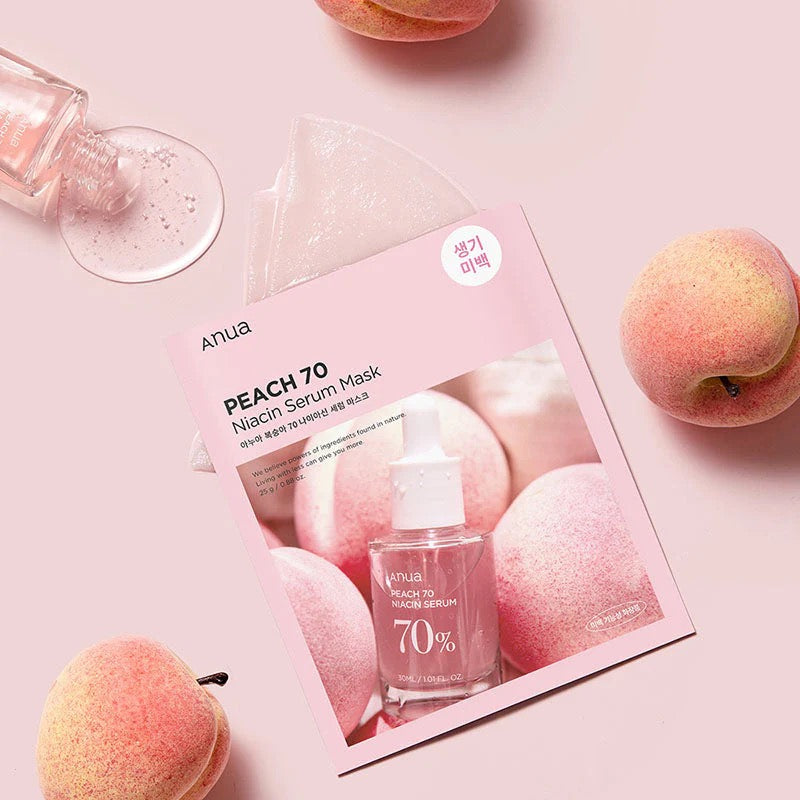 ANUA - Peach 70% Niacin Serum Mask