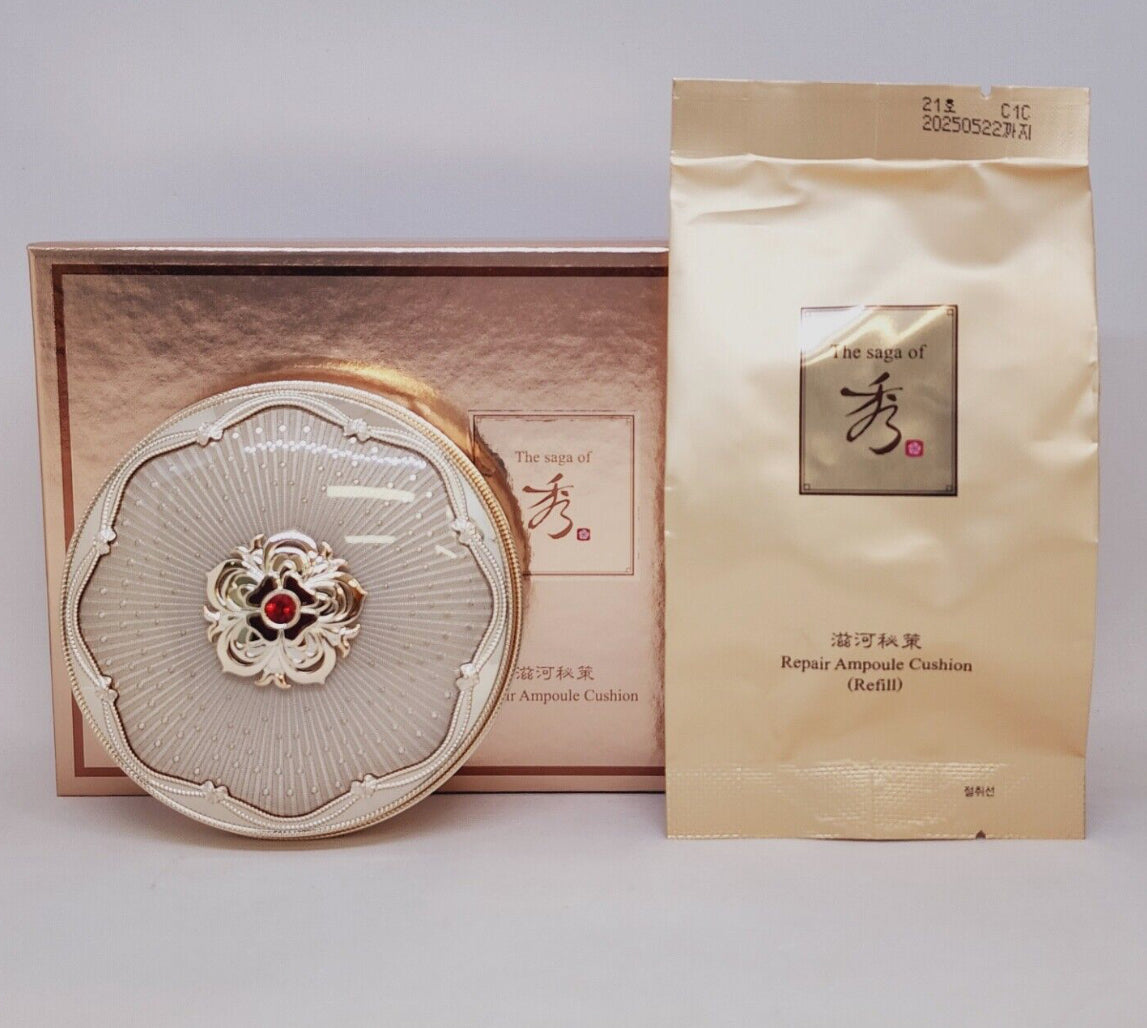 THE SAGA OF XUI - Repair Ampoule Cushion Set Original 20g + Refill 20g K-Beauty