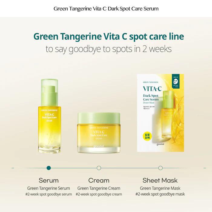 GOODAL - Green Tangerine Vita-C Dark Spot Serum - 40ml - YEPPEOYO.