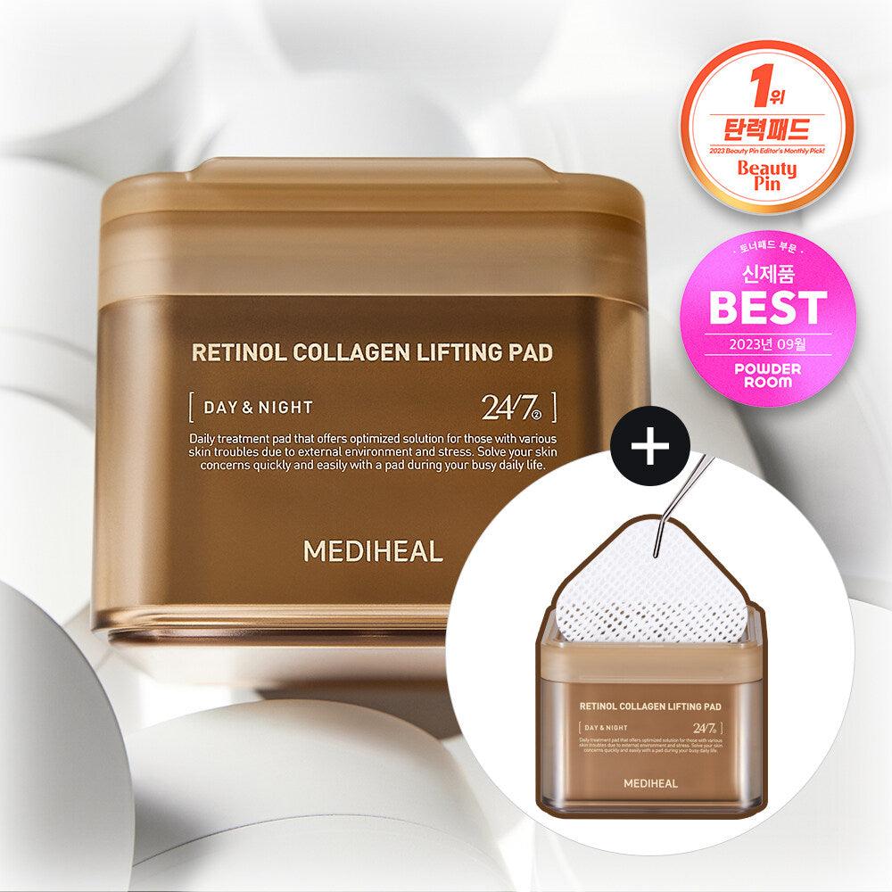 MEDIHEAL - Retinol Collagen Lifting Pad - 2 Packs (2*100 Packs) - YEPPEOYO.