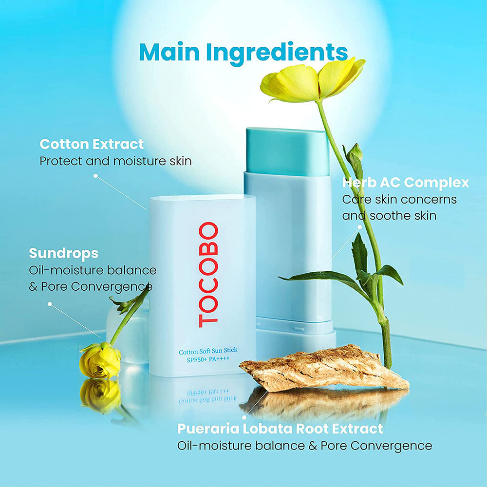 TOCOBO - Cotton Soft Sun Stick -19g