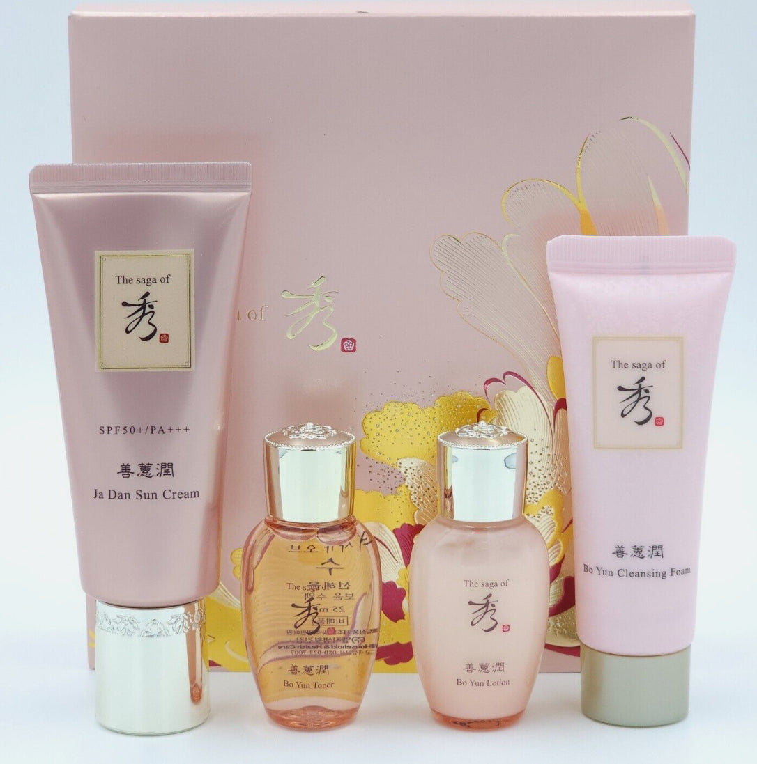 THE SAGA OF XUI  - Sunhyeyun Ja Dan Sun Cream Special Set SPF50+ PA+++ - 4pcs