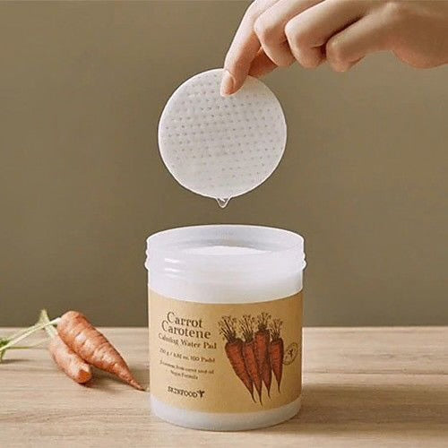 SKINFOOD - Carrot Carotene Calming Water Pad - 60pcs