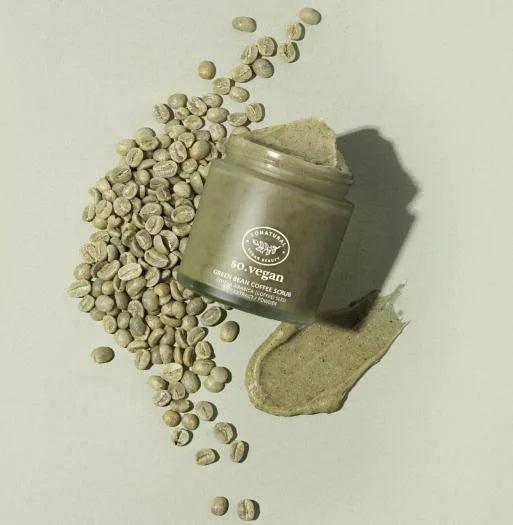 SO NATURAL - So Vegan Green Bean Coffee Scrub - 105ml - YEPPEOYO.