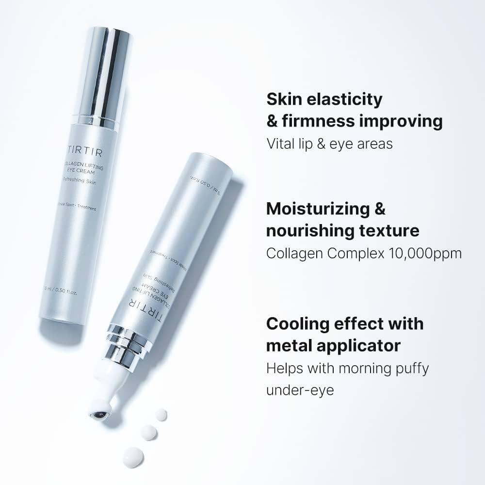 TIRTIR- Collagen Lifting Eye Cream - 15ml - YEPPEOYO.