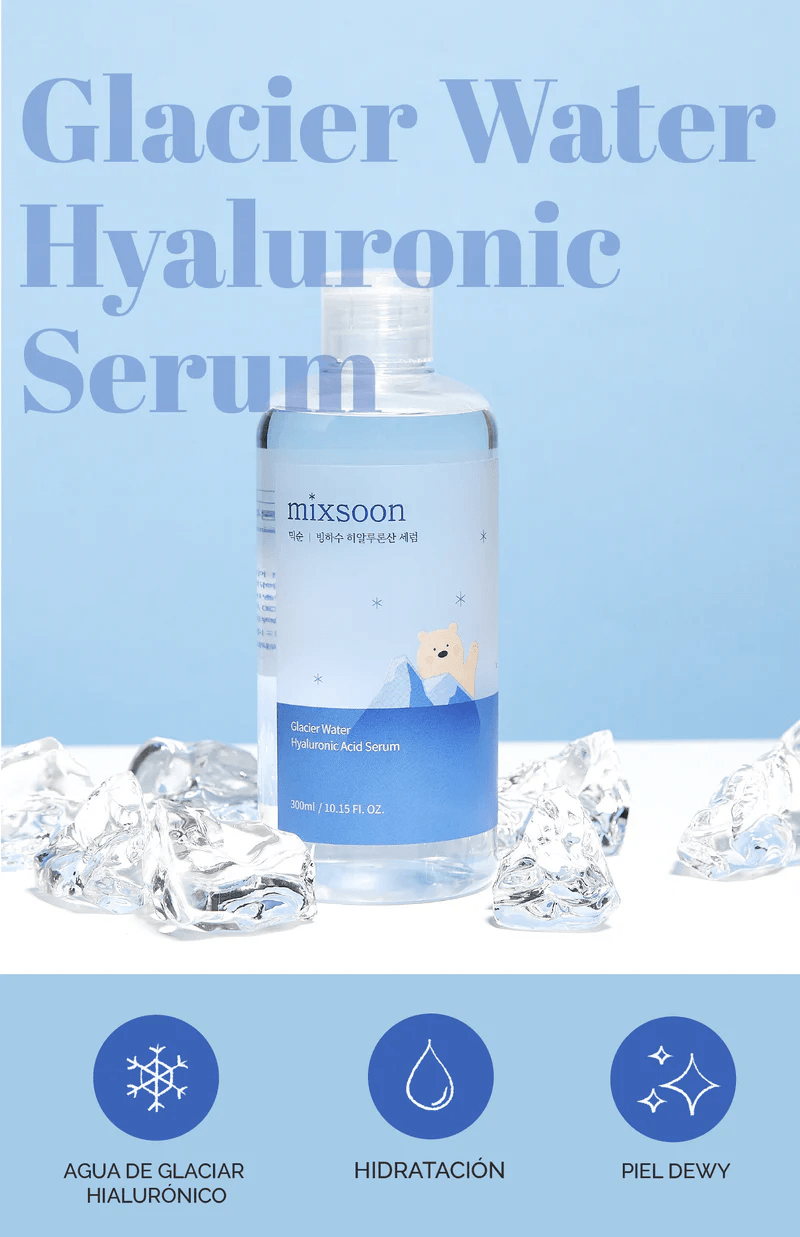 mixsoon- Glacier water hyaluronic acid serum - 300ml - YEPPEOYO.