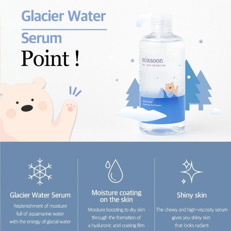 mixsoon- Glacier water hyaluronic acid serum - 300ml - YEPPEOYO.