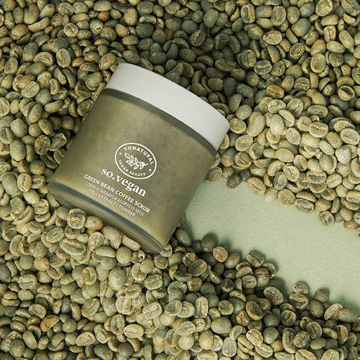 SO NATURAL - So Vegan Green Bean Coffee Scrub - 105ml - YEPPEOYO.