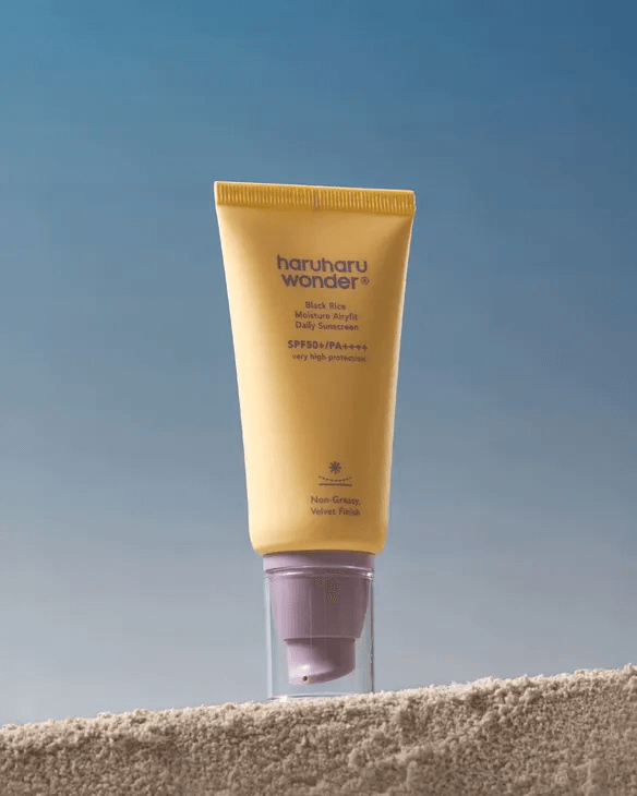 Haruharu WONDER- Black Rice Moisture Airyfit Sunscreen - 50ml - YEPPEOYO.