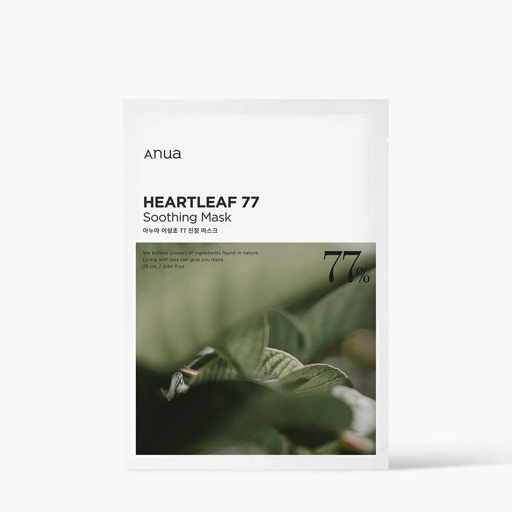 Anua- Heartleaf 77% Soothing Sheet Mask - 25ml - YEPPEOYO.