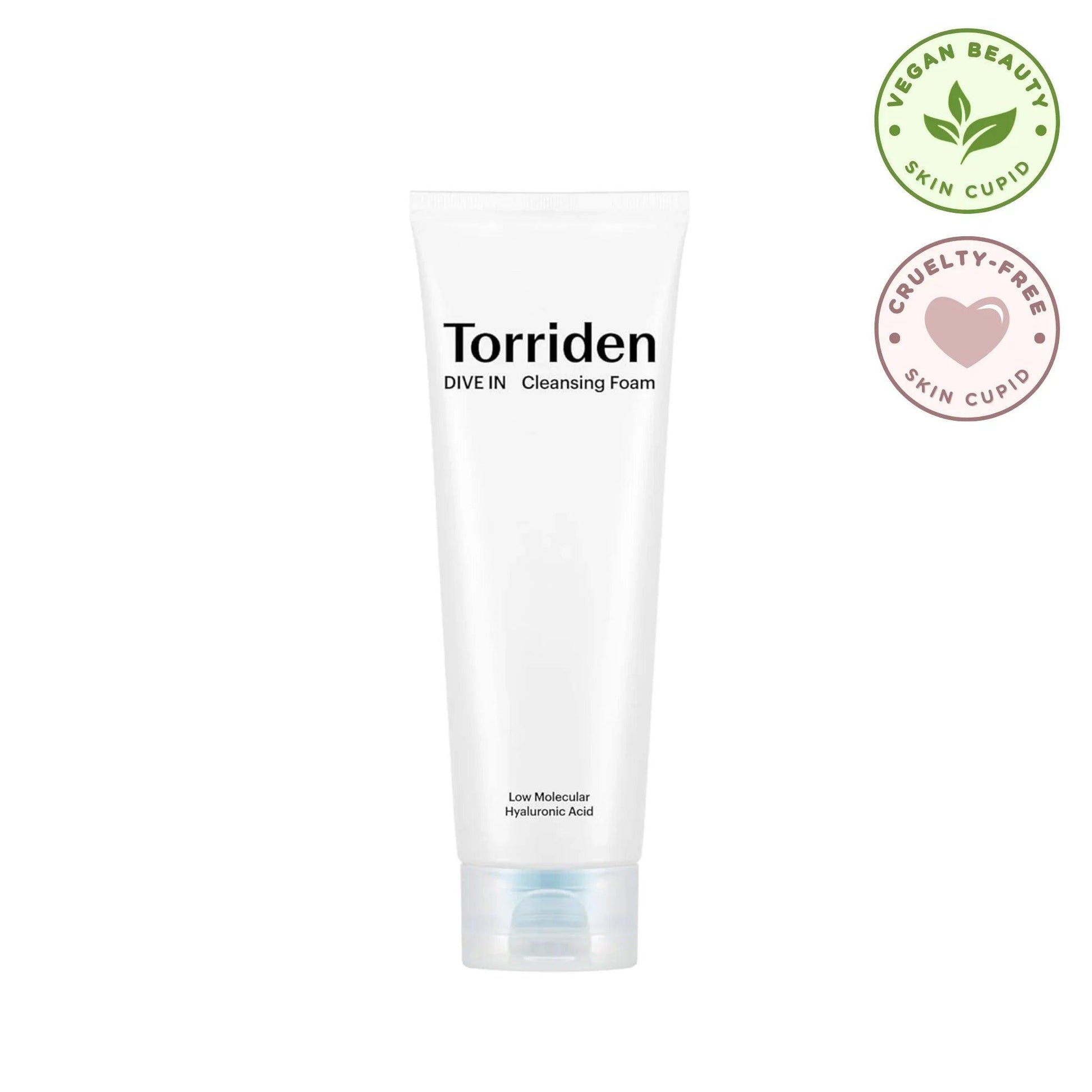 Torriden - DIVE-IN Low Molecular Hyaluronic Acid Cleansing Foam - 150ml - YEPPEOYO.