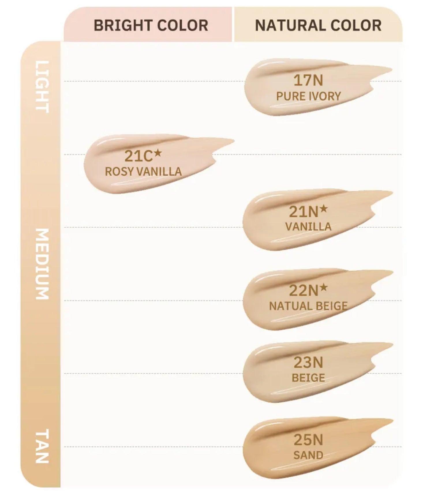 MOONSHOT - Performance Cushion Light Fixing - 12g - YEPPEOYO.