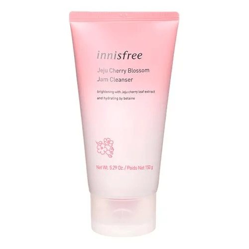 INNISFREE - Jeju Cherry Blossom Jam Cleanser - 150g - YEPPEOYO.