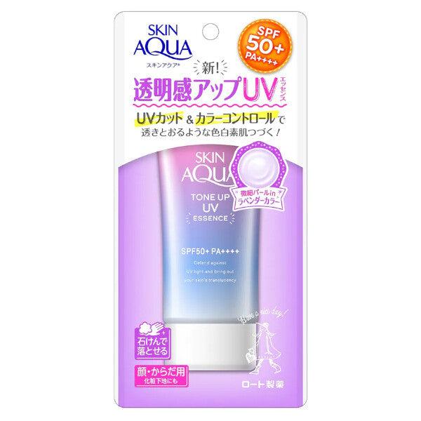 ROHTO MENTHOLATUM- Skin Aqua Tone Up UV Essence SPF50+ PA++++ - 80g - YEPPEOYO.