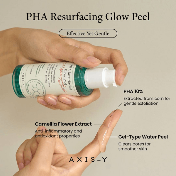 AXIS-Y - PHA Resurfacing Glow Peel - 50ml - YEPPEOYO.