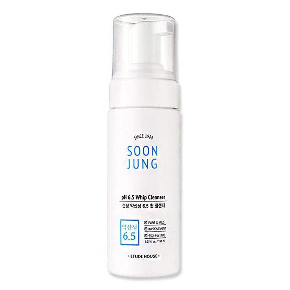 ETUDE - Soon Jung pH 6.5 Whip Cleanser - 150ml - YEPPEOYO.