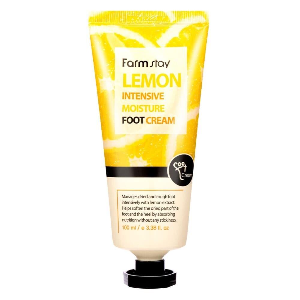 FARM STAY - Lemon Intensive Moisture Foot Cream - 100ml - YEPPEOYO.