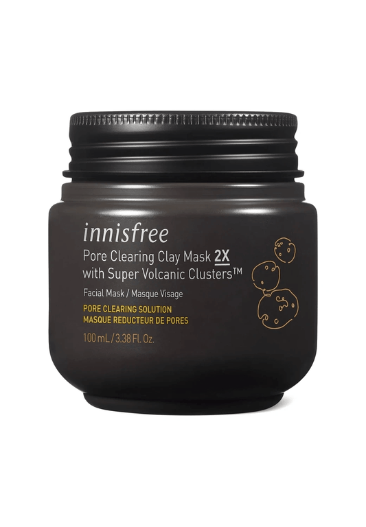 INNISFREE - Super Volcanic Pore Clay Mask 2X - 100ml - YEPPEOYO.