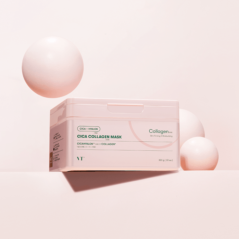 VT - VT Cica Collagen Mask - 30stücke - YEPPEOYO.