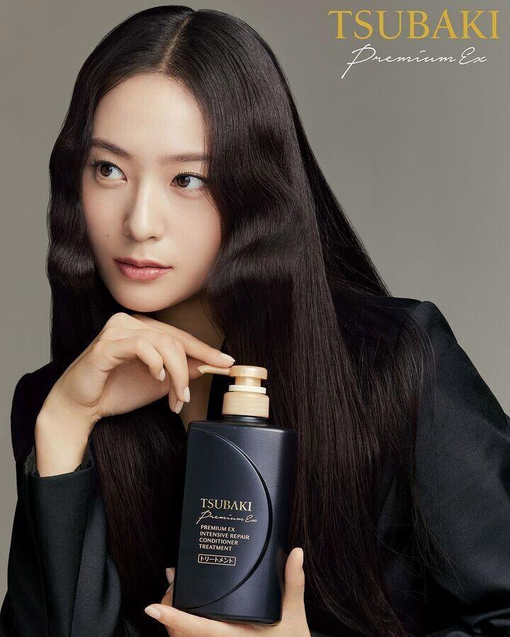 Shiseido - Tsubaki Black Premium EX Intensive Repair Hair Shampoo - 490ml - YEPPEOYO.