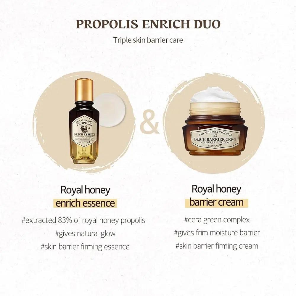 SKINFOOD - Royal Honey Propolis Enrich Barrier Creme - 63ml - YEPPEOYO.