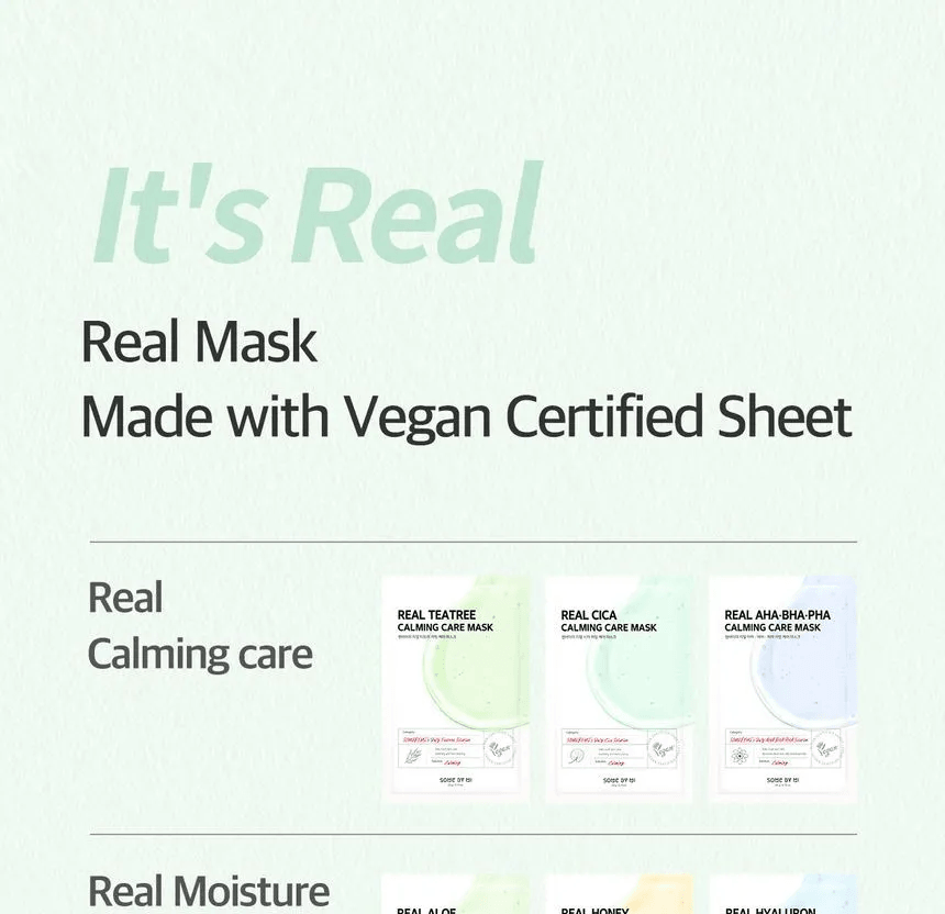 SOME BY MI - Real Care Mask - 1st - YEPPEOYO.