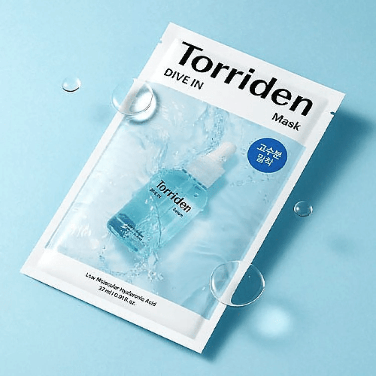 TORRIDEN - DIVE-IN Low Molecular Hyaluronic Acid Mask - 27ml - YEPPEOYO.