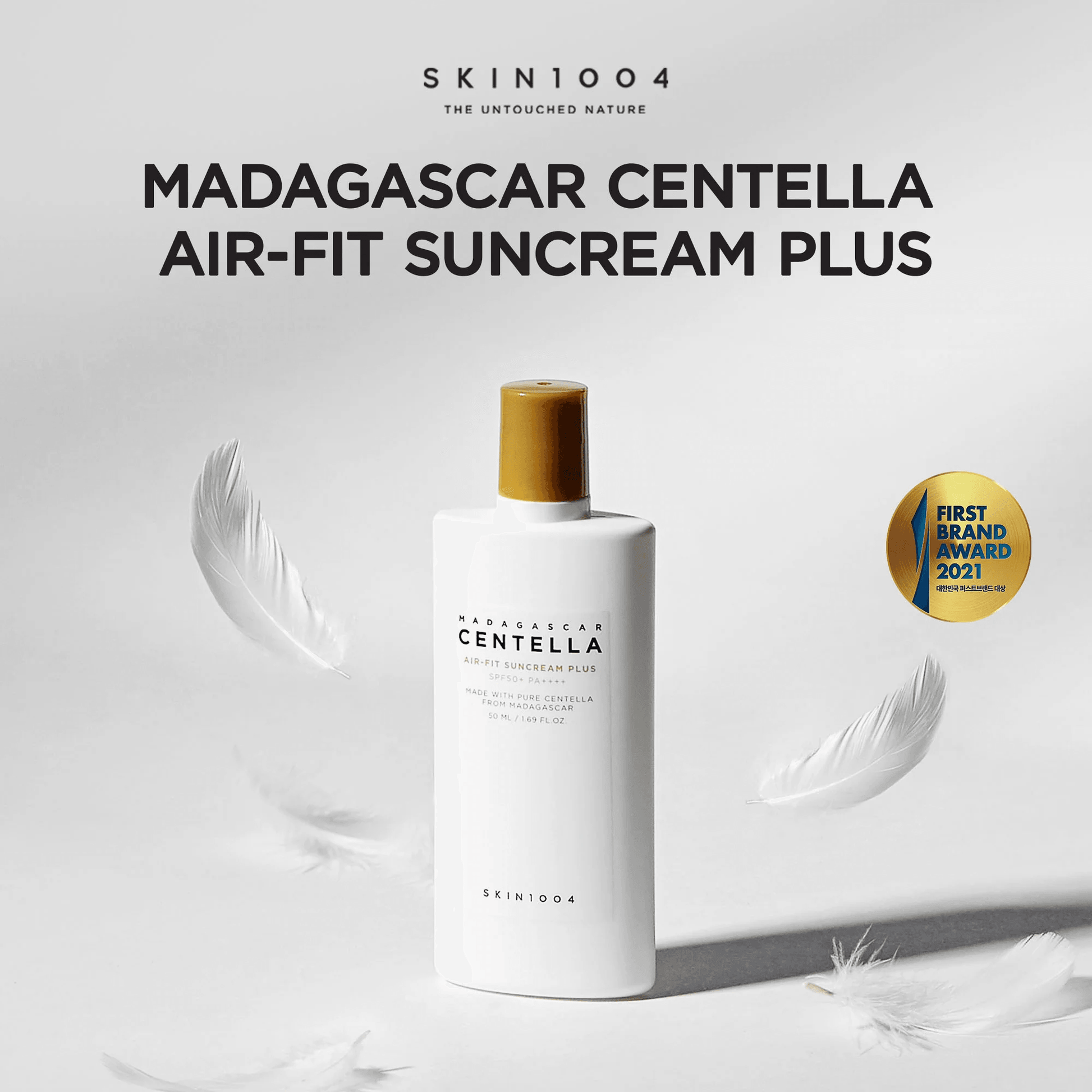 SKIN1004 - Madagascar Centella Air-Fit Suncream Plus SPF50+ PA++++ - 50ml - YEPPEOYO.