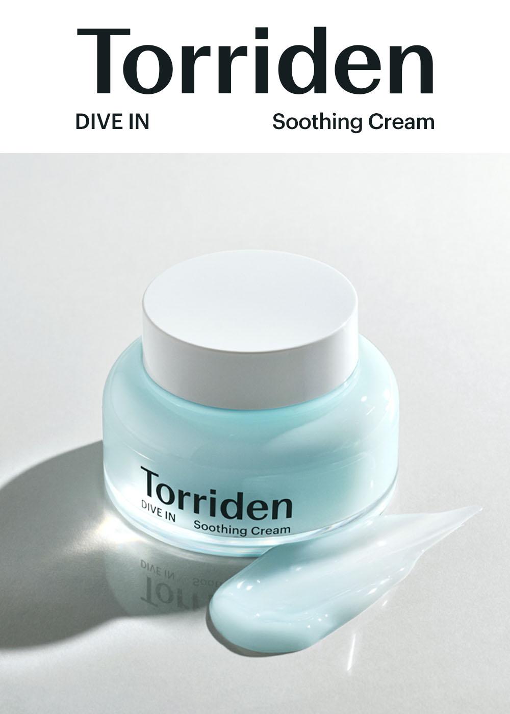 TORRIDEN - DIVE-IN Low Molecular Hyaluronic Acid Soothing Cream - 100ml - YEPPEOYO.