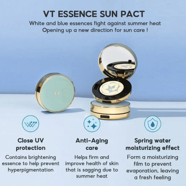 VT - Essence Sun Pact SPF50+ PA+++ - 11g - YEPPEOYO.