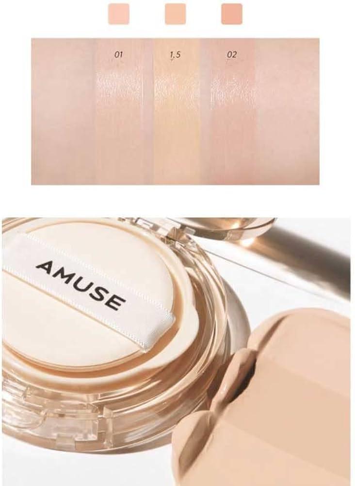 AMUSE - Dew Jelly Vegan Cushion SPF38 PA+++ - 15g - YEPPEOYO.