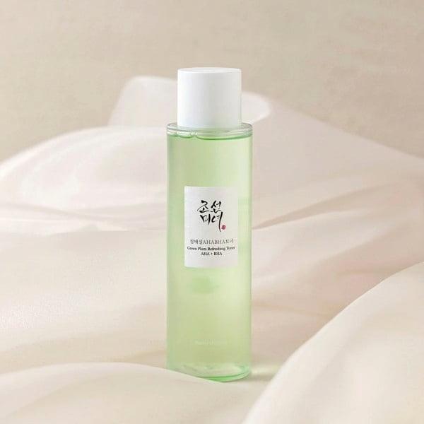 BEAUTY OF JOSEON - Green Plum Refreshing Toner : AHA + BHA - 150ml - YEPPEOYO.