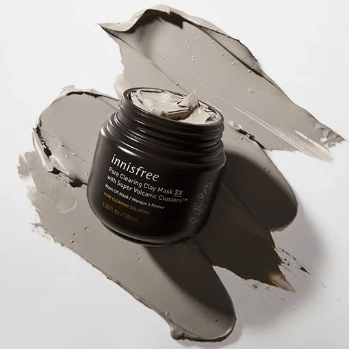 INNISFREE - Super Volcanic Pore Clay Mask 2X - 100ml - YEPPEOYO.