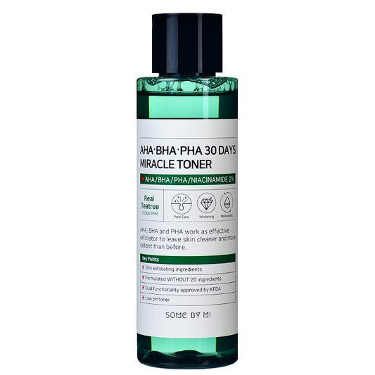 SOME BY MI - AHA-BHA-PHA 30 Days Miracle Toner - 150ml - YEPPEOYO.