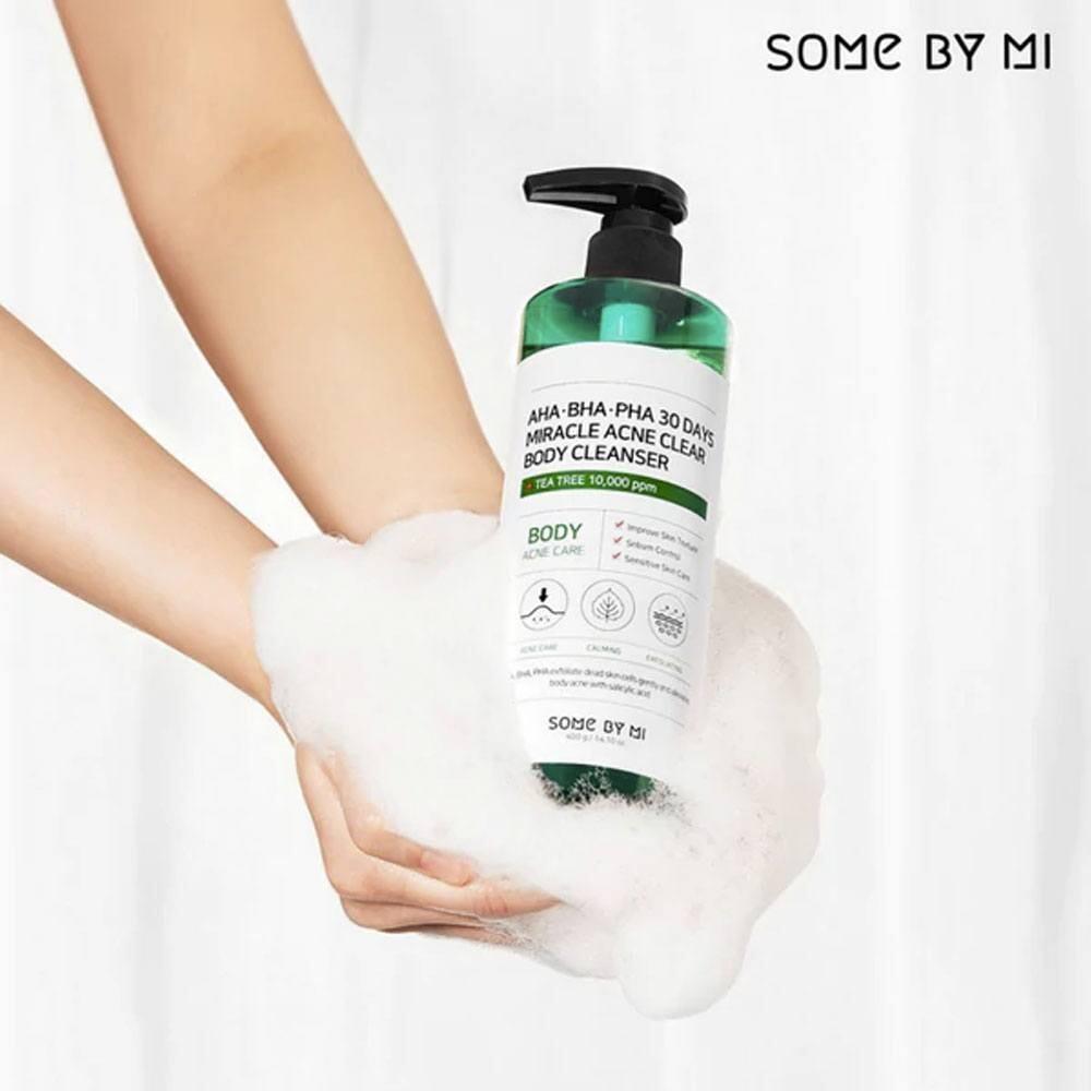 SOME BY MI – AHA, BHA, PHA 30 Days Miracle Acne Clear Body Cleanser - 400g - YEPPEOYO.