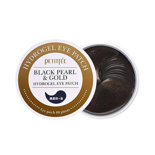 PETITFEE - Black Pearl & Gold Hydrogel Eye Patch - 60st - YEPPEOYO.