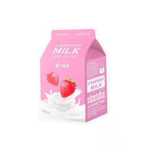 A'PIEU - Milk One Pack Sheet Mask - YEPPEOYO.