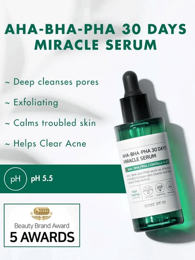 SOME BY MI - AHA-BHA-PHA 30 Days Miracle Serum - 50ml - YEPPEOYO.