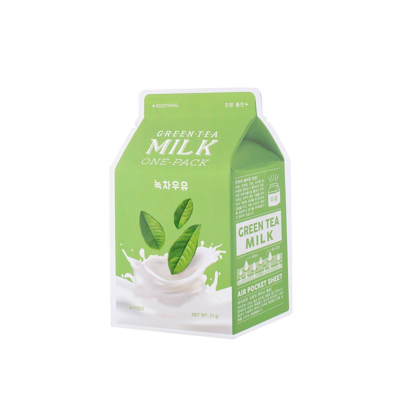 A'PIEU - Milk One Pack Sheet Mask - YEPPEOYO.