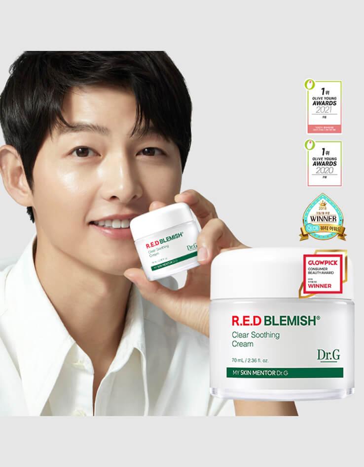 Dr.G - R.E.D Blemish Clear Soothing Cream - 50ml - YEPPEOYO.