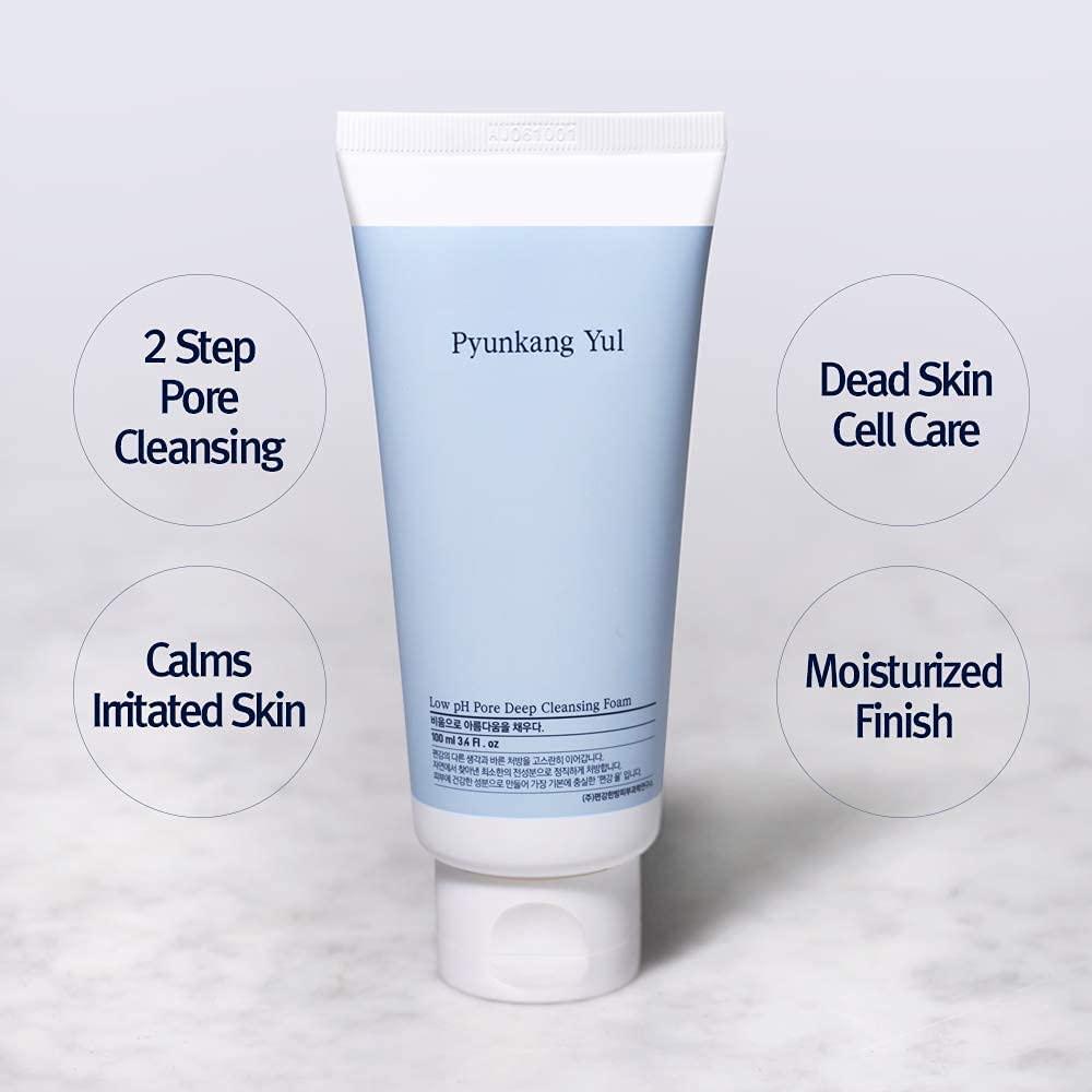 Pyunkang Yul - Low pH Pore Deep Cleansing Foam - 100ml - YEPPEOYO.